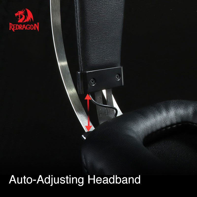 Redragon H201-1 Lagopasmutus 7.1 Surround Sound - Works with PC, Mac, Phones and Tablets #หูฟังเกมมิ่ง