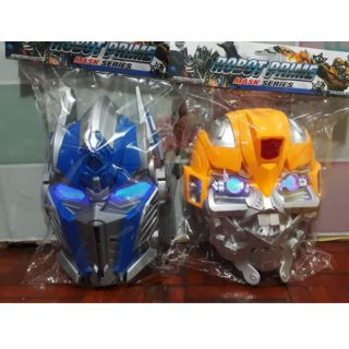 หน้ากากทรานฟอร์มเมอร์
OPTIMUS PRIME+BUMBLEBEE