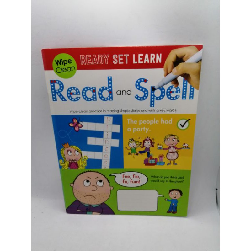 Read and Spell, Ready set Learn- Wipe Clean-69