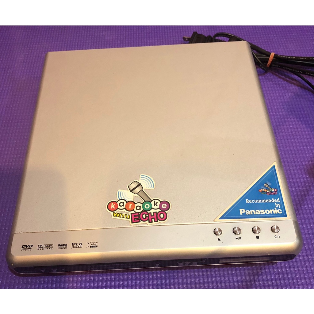 DVD Player with Karaoke and Echo / เครื่องเล่น DVD Panasonic PN-0001 เล่นคาราโอเกะได้ (สินค้ามือสองผ่านการใช้งานแล้ว)