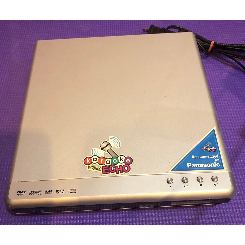 DVD Player with Karaoke and Echo / เครื่องเล่น DVD Panasonic PN-0001 เล่นคาราโอเกะได้ (สินค้ามือสองผ