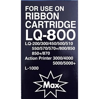 ตลับหมึกพิมพ์ EPSON LQ-300 / LQ300 ของแท้บริษัทเอปสัน และ ของเทียบเท่า ยี่ห้อ MAX