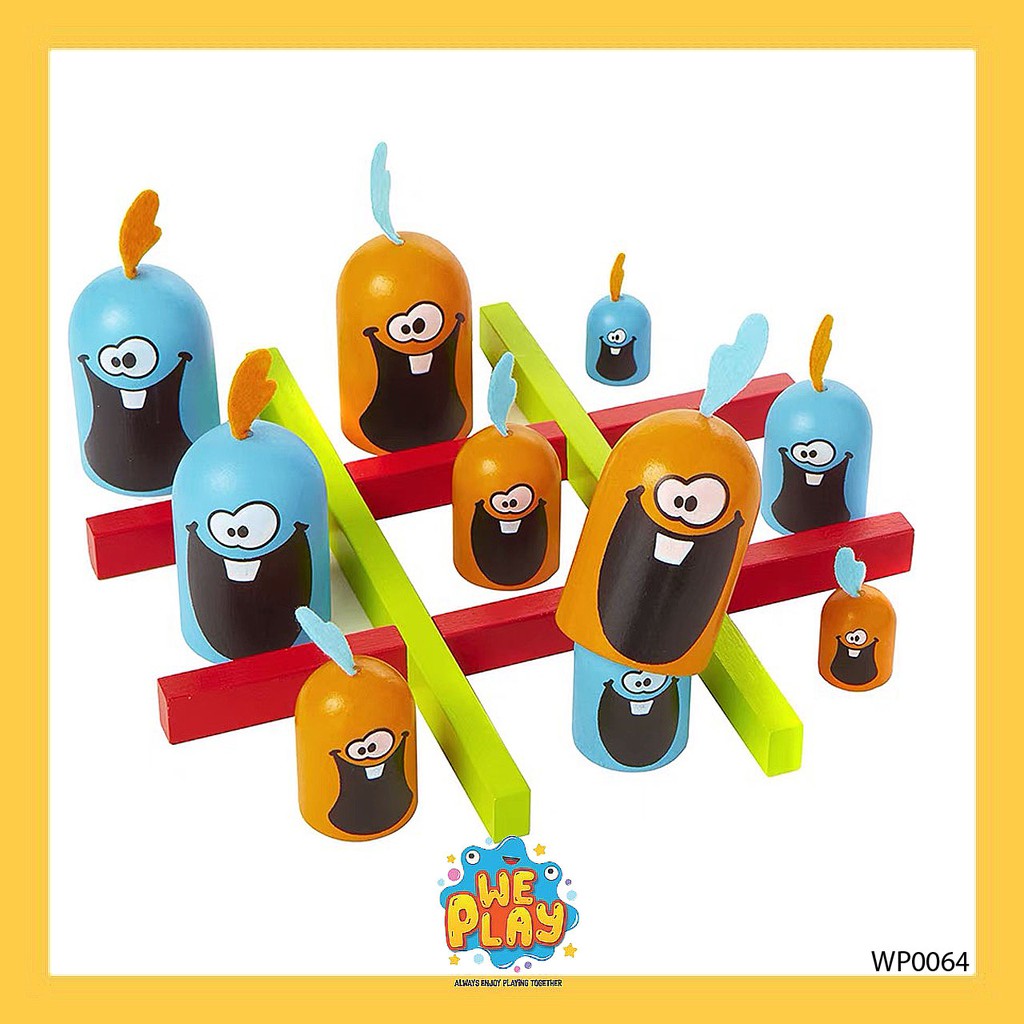 พร้อมส่ง บอร์ดเกม Gobblet Gobblers Board Game เกมกระดาน XO ฝึกสมอง ของ ...