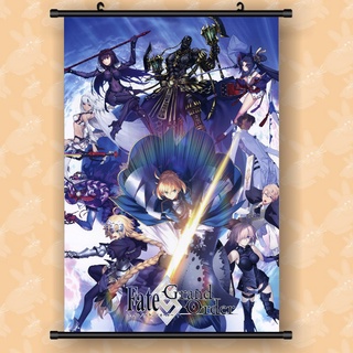 โปสเตอร์คอสเพลย์ อนิเมะ Fate Grand Order Apocrypha Saber Lily สําหรับตกแต่งผนังบ้าน