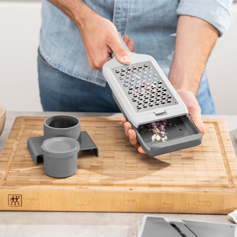 ZWILLING ที่ขูดอาหาร รุ่น Z-Cut เอนกประสงค์ สีเทา รูปที่ 6