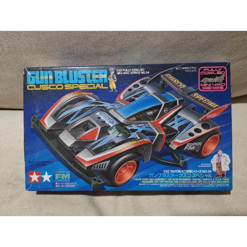 Tamiya mini4wd  GUN BLUSTER CUSCO SPECIAL SUPER FM CHASSIS ของแท้