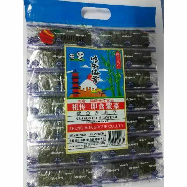 สาหร่าย​แผ่น ปรุงรส อร่อย เพลิน​