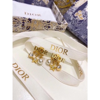 ต่างหูแฟชั่น รูปตัวอักษร Dior สวยหรู