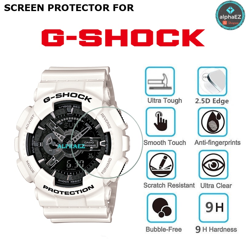 ฟิล์มกระจกนิรภัยกันรอยหน้าจอ 9H สําหรับ Casio G-Shock GA-110GW-7A Series GA-110