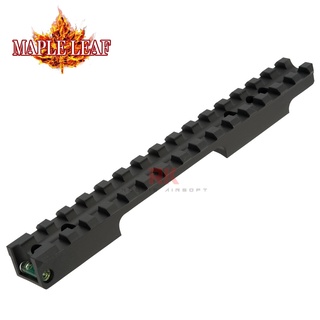 Maple Leaf Scope Rail Mount with Bubble Level (Green) for Marui VSR-10