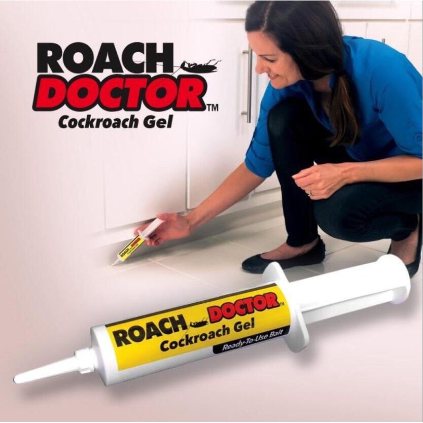 เจลกำจัดแมลงสาบ เจลฆ่าแมลงสาบ ยาฆ่าแมลงสาบ roach doctor ขนาด 30g ยากำจัดแมลงสาบ เจลกำจัดมด แมลงสาป เจลกำจัดแมลง ฆ่าแมลง