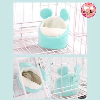 ที่นอนสัตว์เล็ก ที่นอนหนู ที่นอนกระรอก 10x11.5cm ที่นอนนุ่มนิ่ม ที่นอนแฮมเตอร์ Small Pet Bed