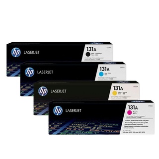 HP 131A Toner Cartridge 4 Color Set Multi Color Ink Toner (Black, Cyan, Yellow, Magenta)