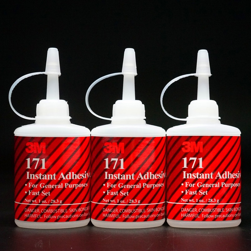 นําเข้าอเมริกัน 3M171 กาว 28.3g Super Low Whitening Instant Drying กาวยาง Bonding รุ่นกาว 3M