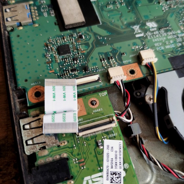 สายยืดหยุ่นยืดหยุ่น io mb usb Asus X453 x453s x453m x453ma X453sa