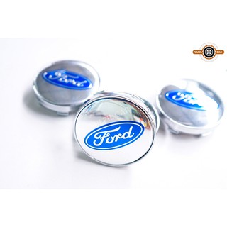 ฝาครอบดุมล้อ Ford 60MM ฟอร์ดสีเงิน