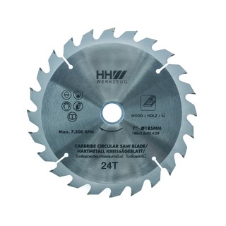 HHW ใบเลื่อยไม้ 7นิ้ว TCT Saw blades 7"