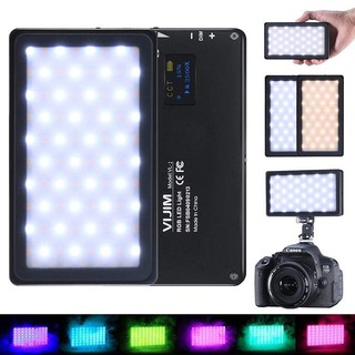 ไฟต่อเนื่อง VIJIM VL-2 LED RGB Light สำหรับทำ Vlog แบบพกพา