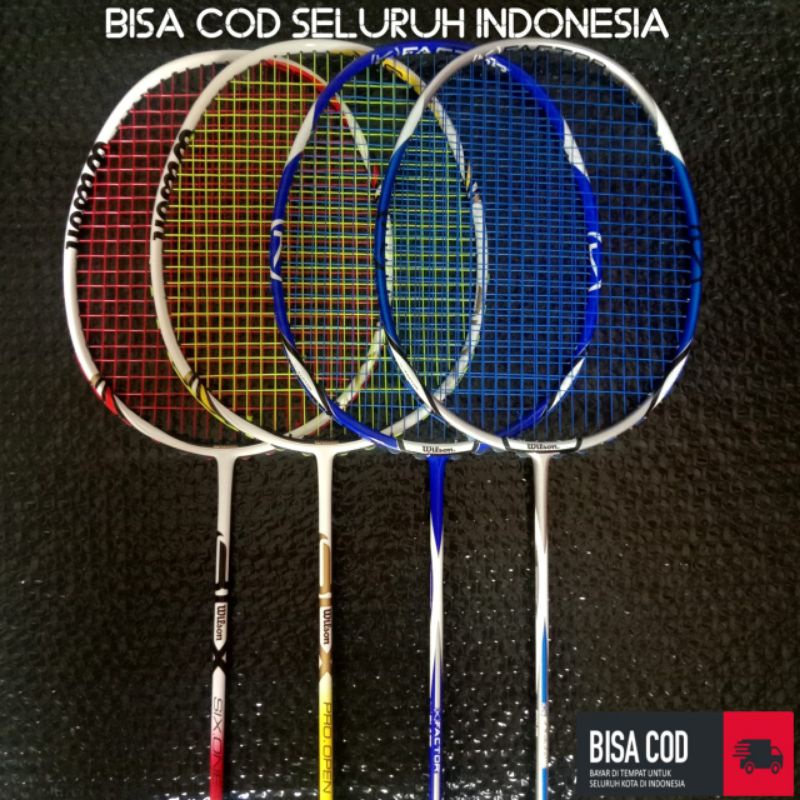 Wilson K FACTOR PLES SENAR BADMINTON CKET