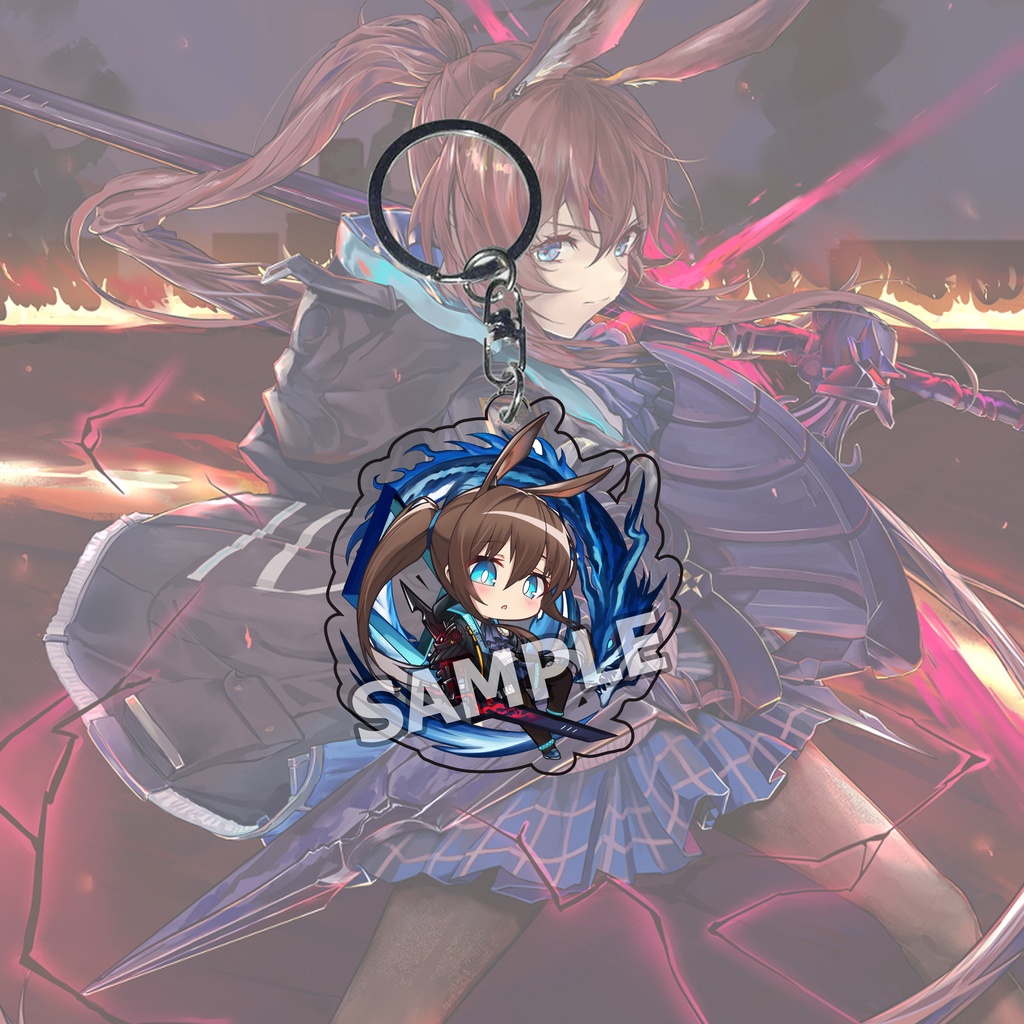 พวงกุญแจ GANTUNGAN Arknights amiya 01 - พวงกุญแจ - พวงกุญแจ - พวงกุญแจ - อะนิเมะ - เกม