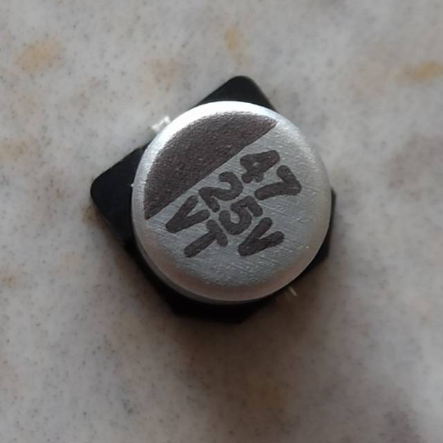 เอลโก้ smd 47uf 25v*
