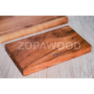 NT390 บอร์ดเบสิค S (Acacia Board S) เขียงขนาดเล็ก เขียงวินเทจ เขียงไม้จามจุรี cutting board