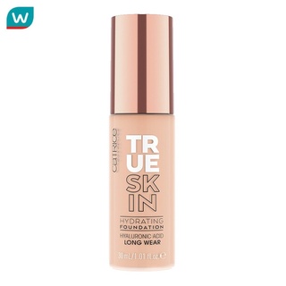 Catrice คาทริซ ทรู สกิน ไฮเดรติ้ง ฟาวเดชั่น 30มล. #007 คูล แ…
