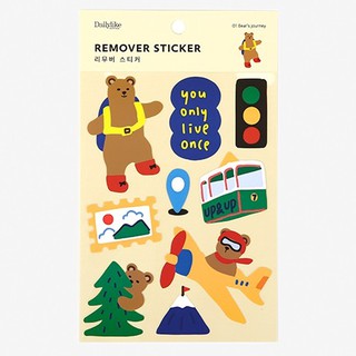 Remover Sticker - 01 Bears journey สติ๊กเกอร์