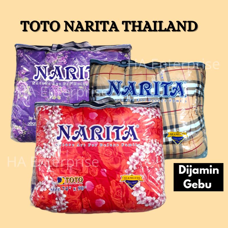 Toto Narita King Toto Tebal Toto Selimut Tebal Toto Narita King Size Toto Comforter Tebal