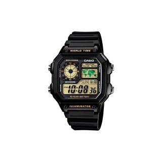 Casio นาฬิกาข้อมือ รุ่น AE-1200WH-1B - Black