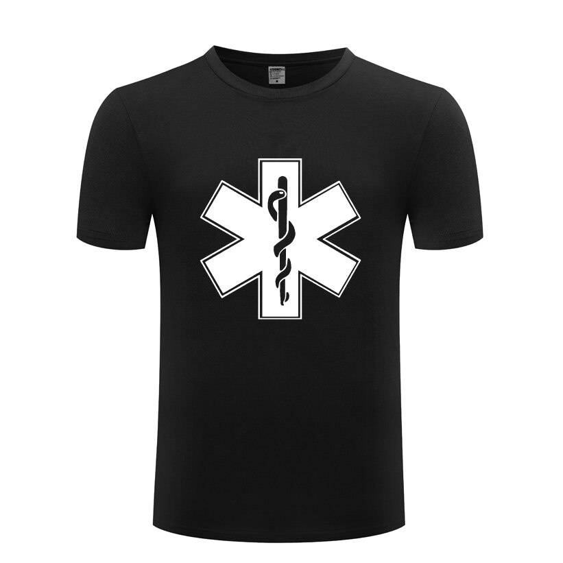 Emt ฉุกเฉินช่างทางการแพทย์ mens T เสื้อ cool ใหม่แขนสั้น o คอผ้าฝ้าย casual เสื้อยืด top tee
