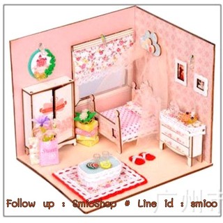 DIY บ้านตุ๊กตาจิ๋ว BM-537 Girls Wish