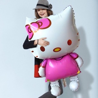 117CM Large Size Hello Kitty Foil Balloon Birthday Party Decoration