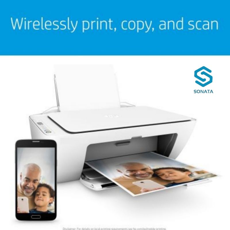 เครื่องปริ้นเตอร์ HP Print / Scan / Copy / เชื่อมต่อแบบไร้สาย ใช้งานสะดวก สามารถสั่งการผ่านคอมพิวเตอ