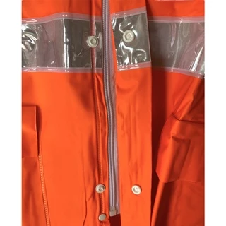 ⚠️⚠️⚠️ เสื้อกันฝนสะท้อนแสง แบบชุดคลุม รุ่น RG03 (สามารถออกใบกำกับภาษีได้)
