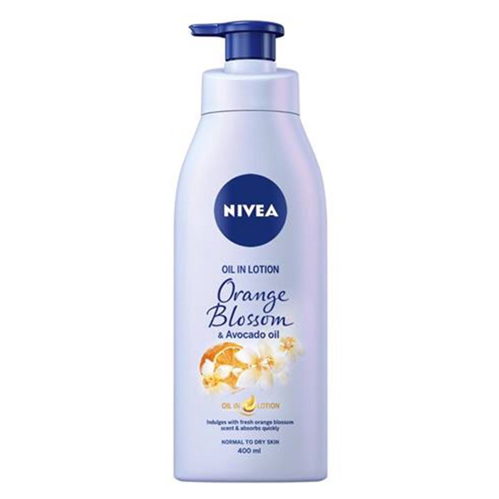 Nivea ออยล์ อิน โลชั่น ออเรนจ์ บลอสซั่ม พลัส อโวคาโด ออยล์ 400 มล.