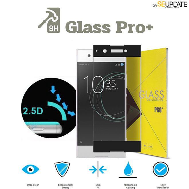 ฟิล์มกระจก แบบเต็มจอ GLASS PRO+ 2.5D Tempered Glass สำหรับ Xperia XA1 Plus