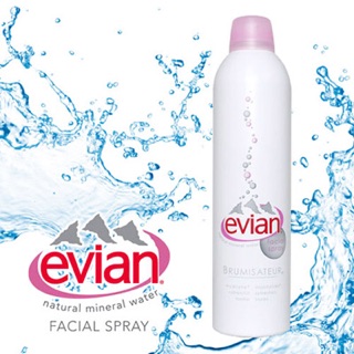 Evian Facial Spray 300ml สเปรย์น้ำแร่บริสุทธิ์