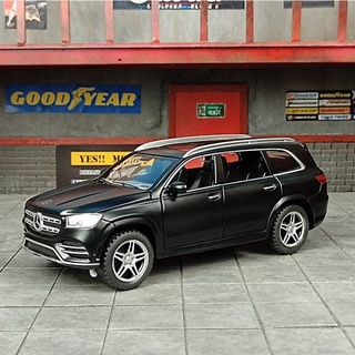 โมเดลรถเหล็ก โมเดลรถสะสม เบนซ์ โมเดลรถเหล็กเบนซ์ Benz GLS 580 เทียบ scale 1:32 มีอะไหล่แล็คหลังคา