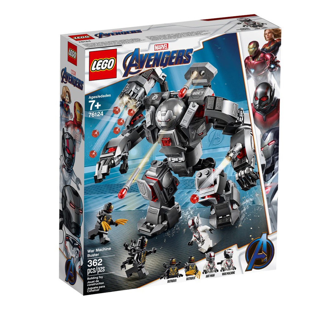 76124 LEGO Marvel Avengers War Machine Buster