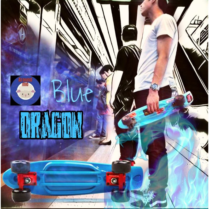 ​ พร้อมส่งจาก​ ก.ท.ม. ครุยเซอร์​ สเก็ตบอร์ด penny board​ 22 นิ้ว​ (6ขวบขึ้นไป) งานดีแข็งแรงสีสดใสซัมเมอร์