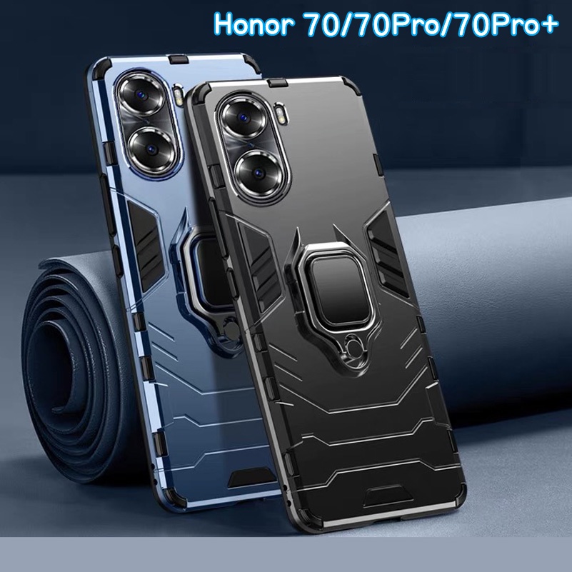 เคสโทรศัพท์มือถือแบบแข็ง กันกระแทก พร้อมขาตั้ง สําหรับ Honor 70 Pro Plus 5G Honor70 70Pro 70Pro+ 70ProPlus