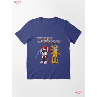 2022 Sideswipe Sunstreaker Autobot Transformers Essential T-Shirt เสื้อยืด ดพิมพ์ลาย เสื้อยืดผ้าฝ้าย คอกลม cotton แฟชั่น