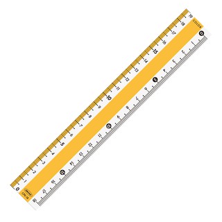 Color Ruler 18cm ไม้บรรทัด ไฮไลท์ เน้นตัวหนังสือ นำเข้าจากญี่ปุ่น