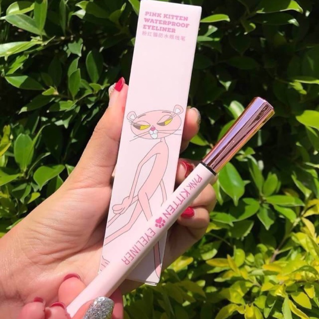 🌞💧🌈CDE PINK KITTEN EYELINER WATERPROOF 🌈💧