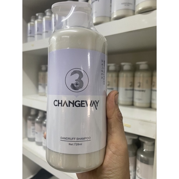 แชมพูลดรังแค 3+ Changeway Dandruff shampoo