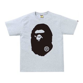 BAPE Bicolor Big Ape Head Tee FW21/SS22 (GRAY)