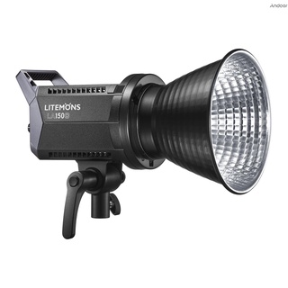 Godox Litemons LA150D ไฟสตูดิโอ LED 190W 5600K อุณหภูมิสี 8 FX CRI96+ TLCI97+ เมาท์โบเวน พร้อมรีโมตคอนโทรล APP สําหรับถ่ายภาพ