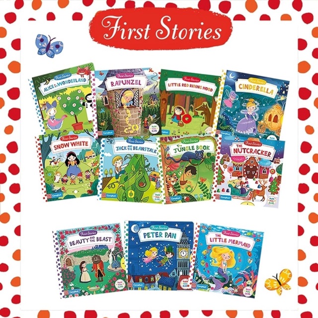 Board book "Push and Pull & Slide" first stories