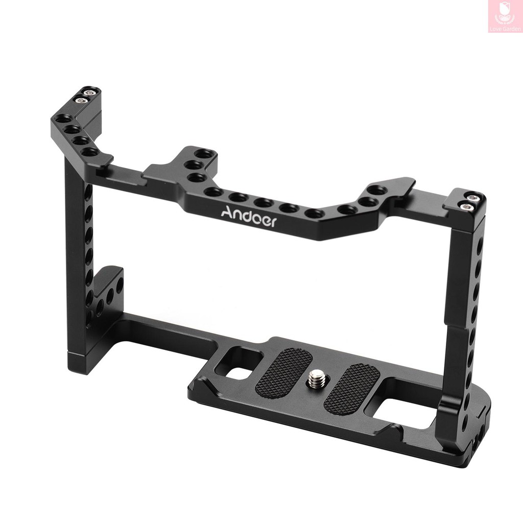 Aluminum Alloy Gimbal L Bracket Handle Grip Stabilizer Accessories 1/4